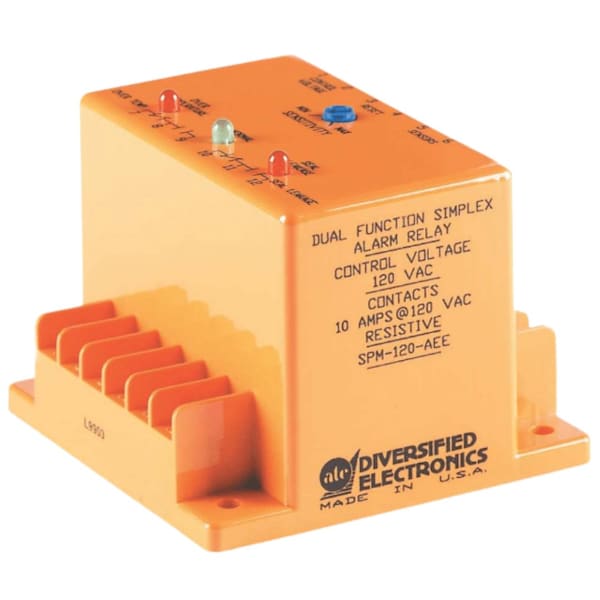 SPM Series Submersible Pump Monitor Dual Function Alarm Relay